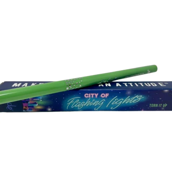 NEW Rude Cosmetics 6 Piece Set Of City Of Flashing Lights Neon Eyeliner - Picture 8 of 8